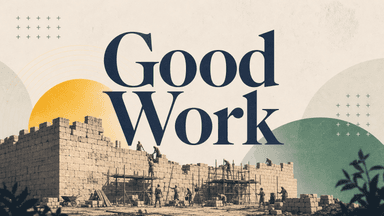 Good Work church graphic