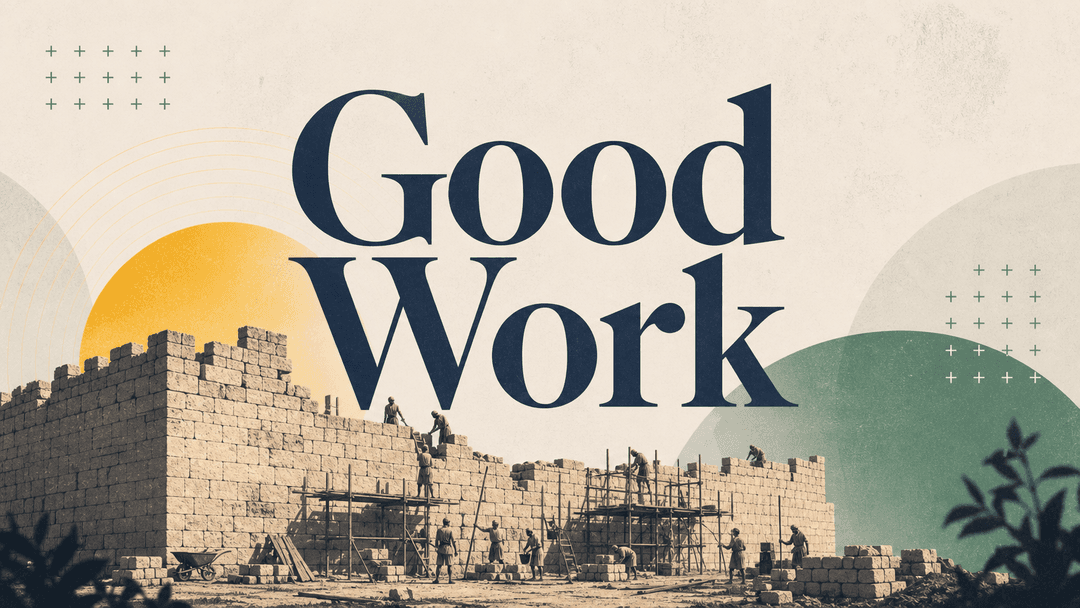 Good Work church graphic