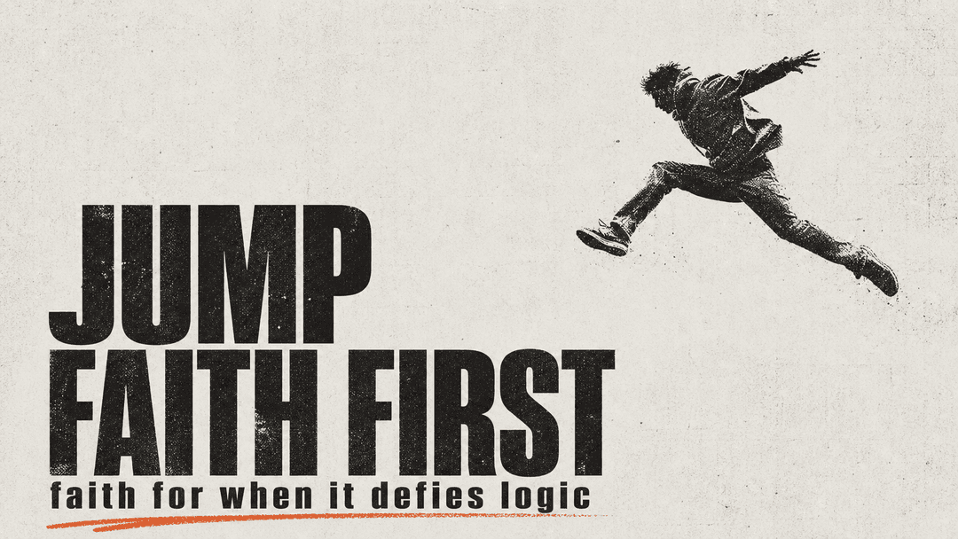Jump Faith First church graphic