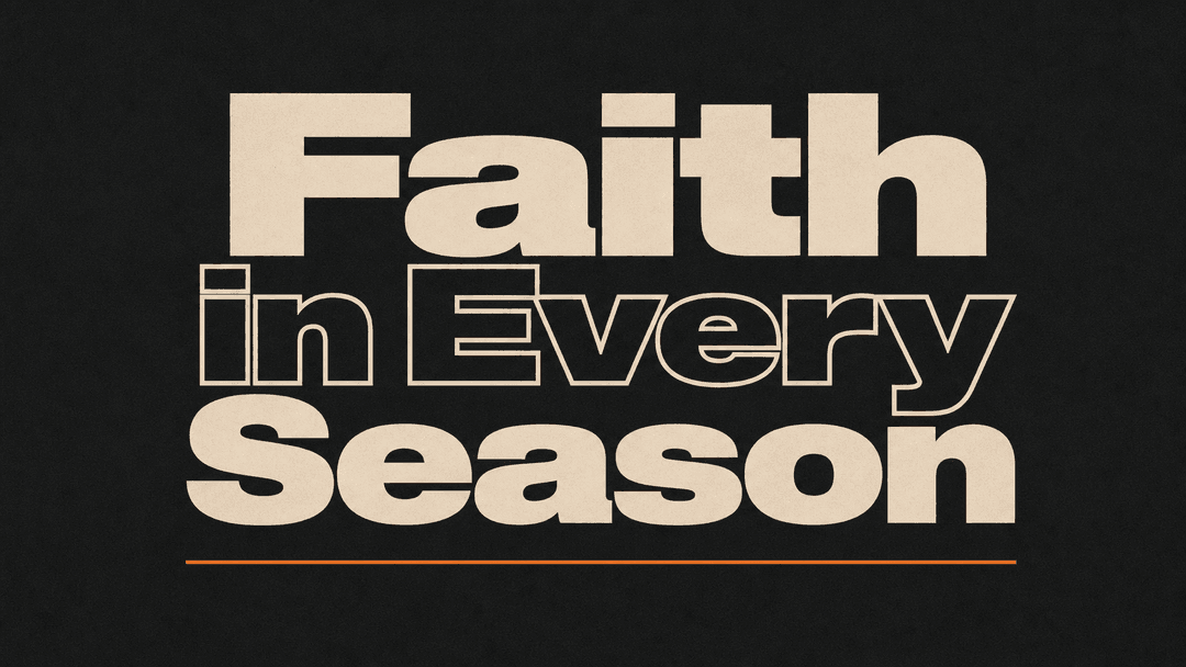 Faith in Every Season church graphic