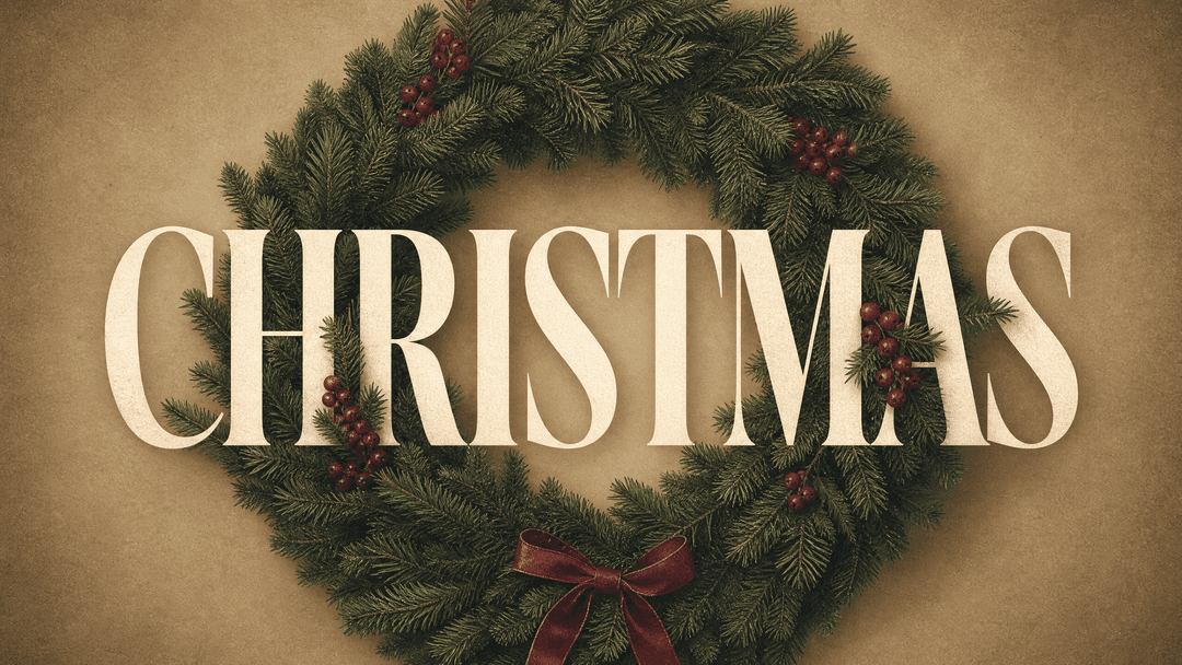 Christmas church graphic