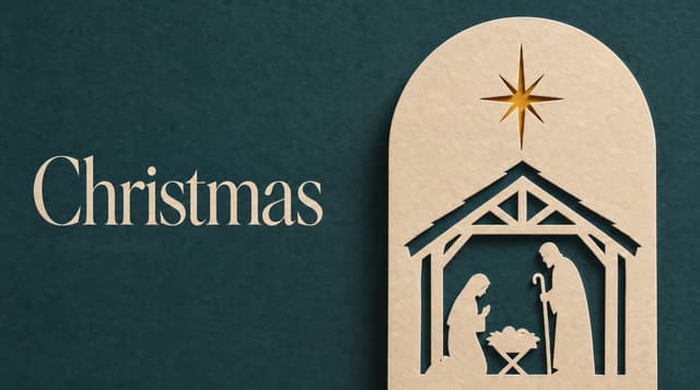 Christmas church graphic