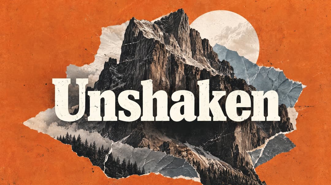 Unshaken church graphic