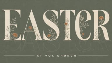 Easter church graphic