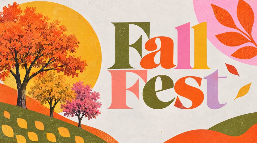 Fall Fest church graphic