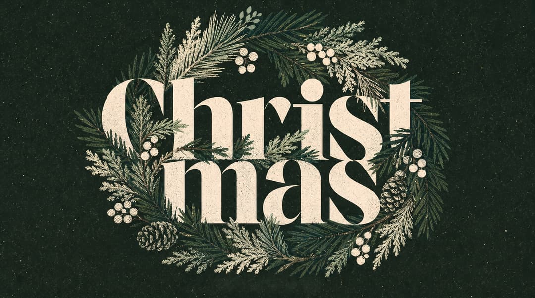 Christmas church graphic