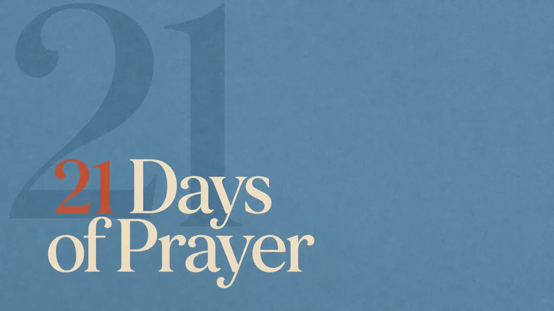 21 Days of Prayer church graphic
