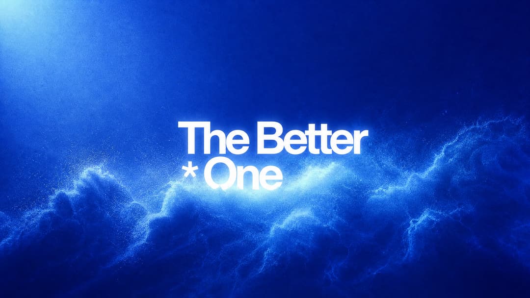 The Better One church graphic