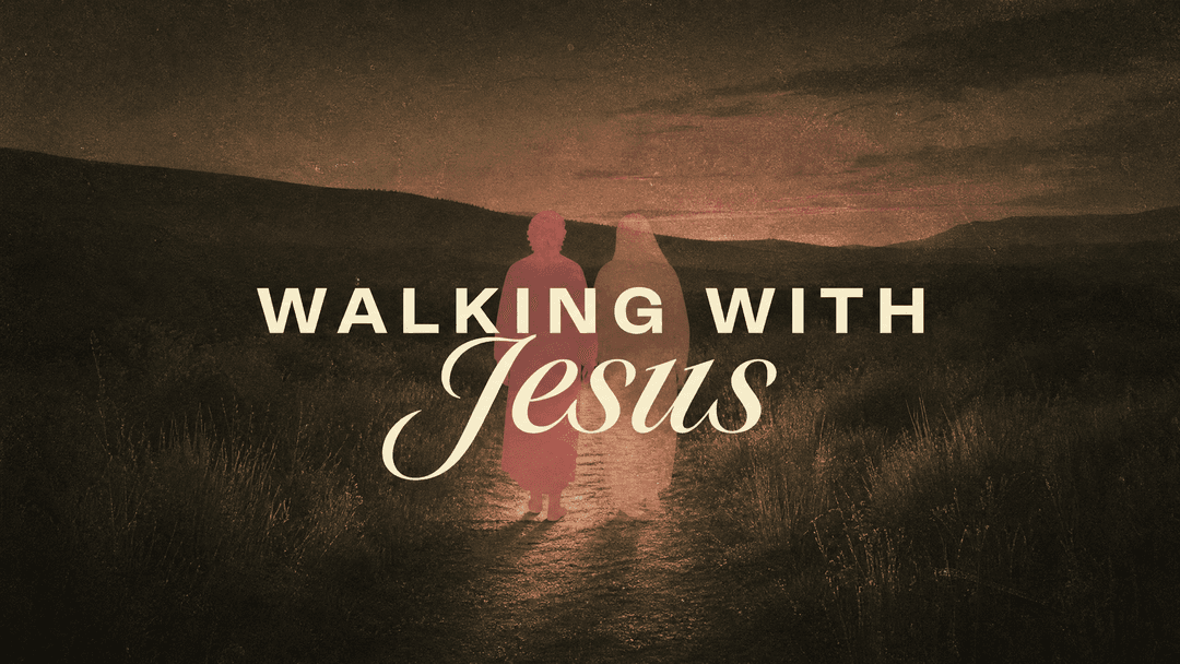 Walking with Jesus church graphic