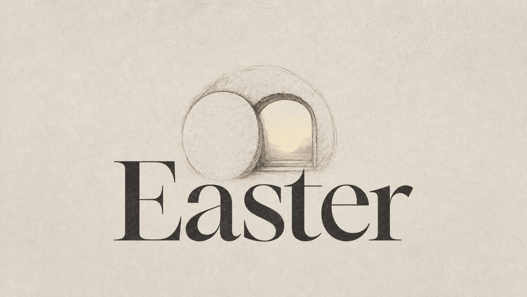 Easter church graphic