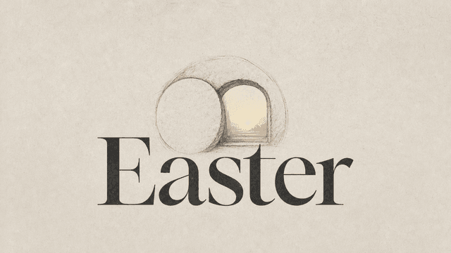 Easter church graphic