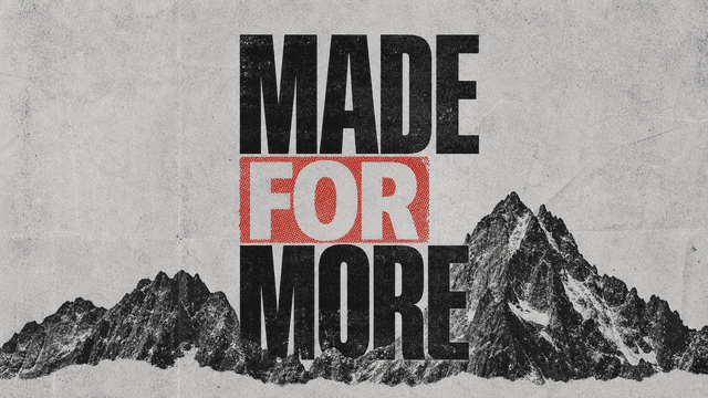 Made For More church graphic