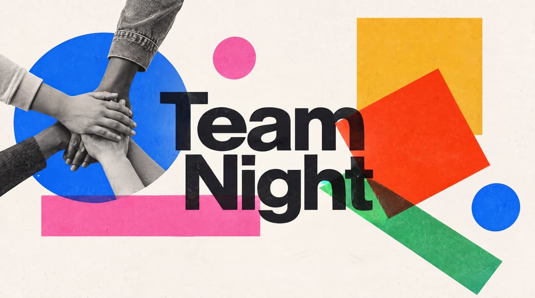 Team Night church graphic