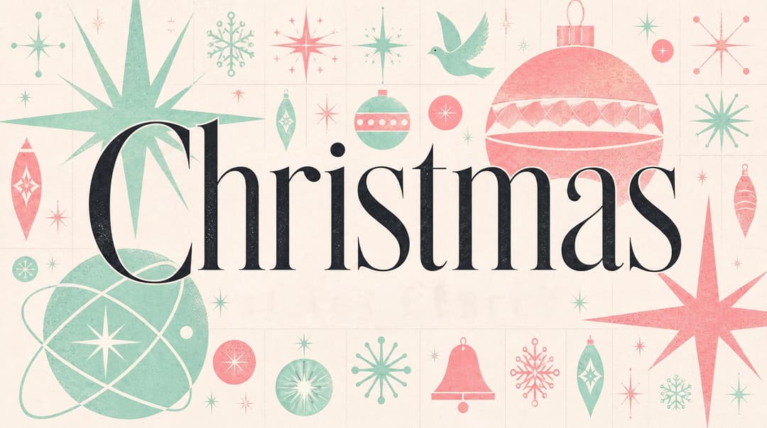 Christmas church graphic
