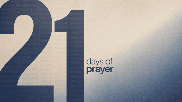 21 Days of Prayer church graphic