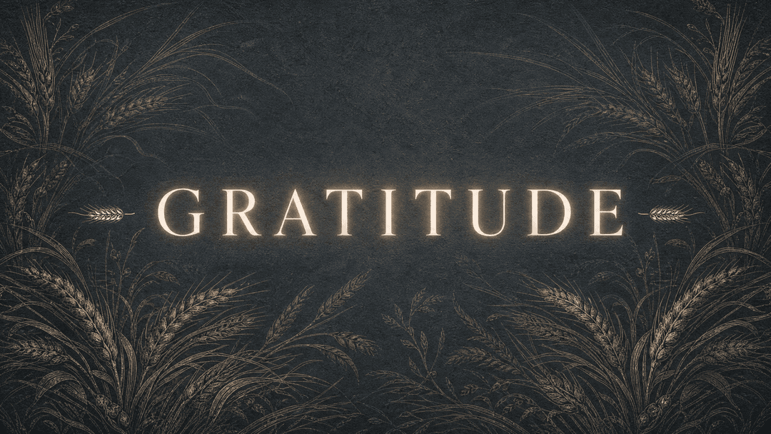 Gratitude church graphic