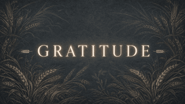 Gratitude church graphic