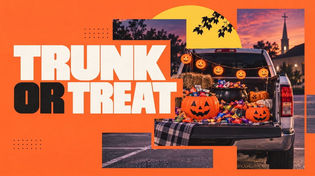 Trunk or Treat church graphic