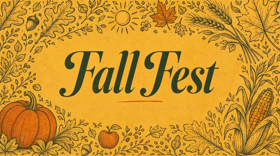 Fall Fest church graphic