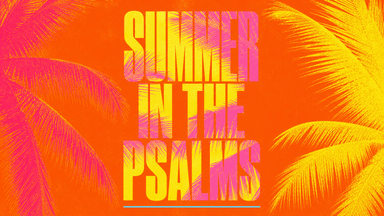 Summer in the Psalms church graphic