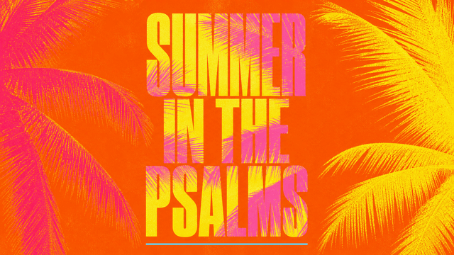 Summer in the Psalms church graphic