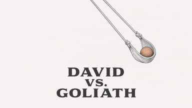 David vs. Goliath church graphic