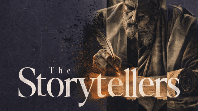 The Storytellers church graphic