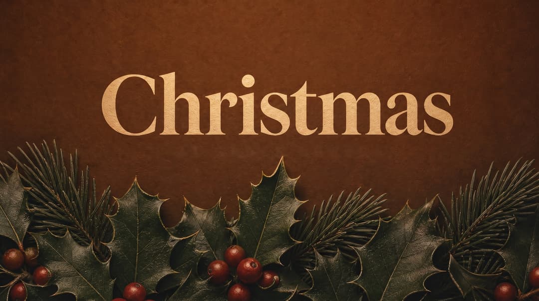 Christmas church graphic