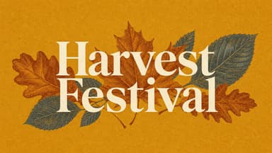 Harvest Festival church graphic