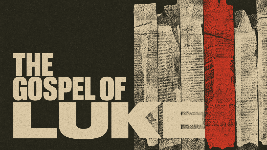 The Gospel of Luke church graphic