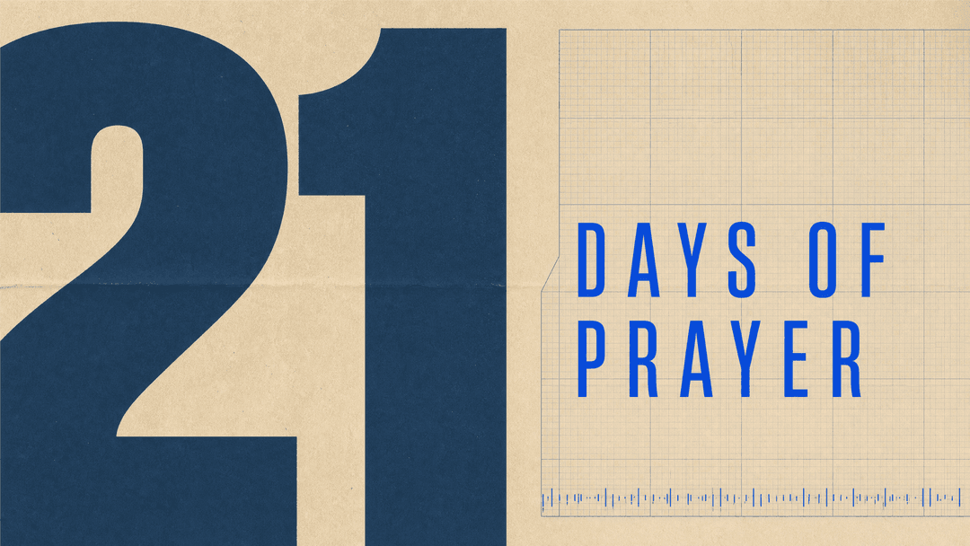 21 Days of Prayer church graphic