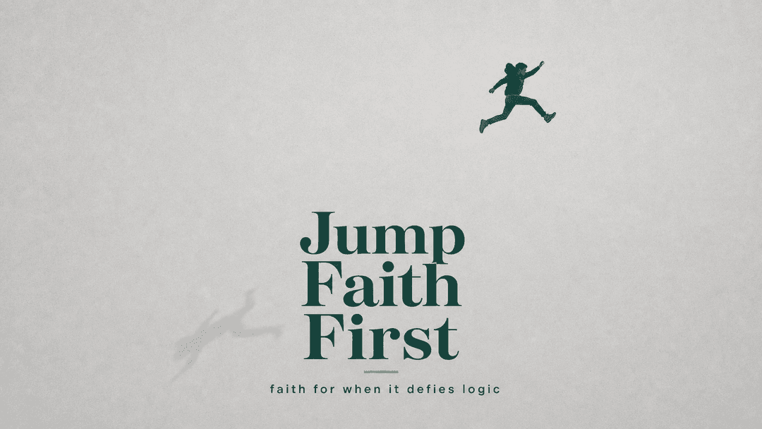 Jump Faith First church graphic