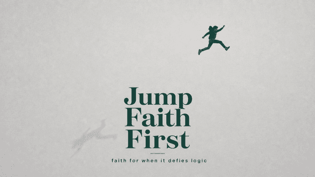 Jump Faith First church graphic