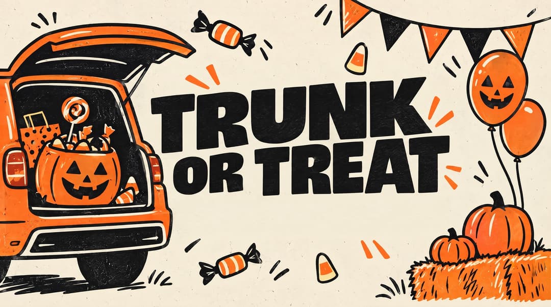 Trunk or Treat church graphic
