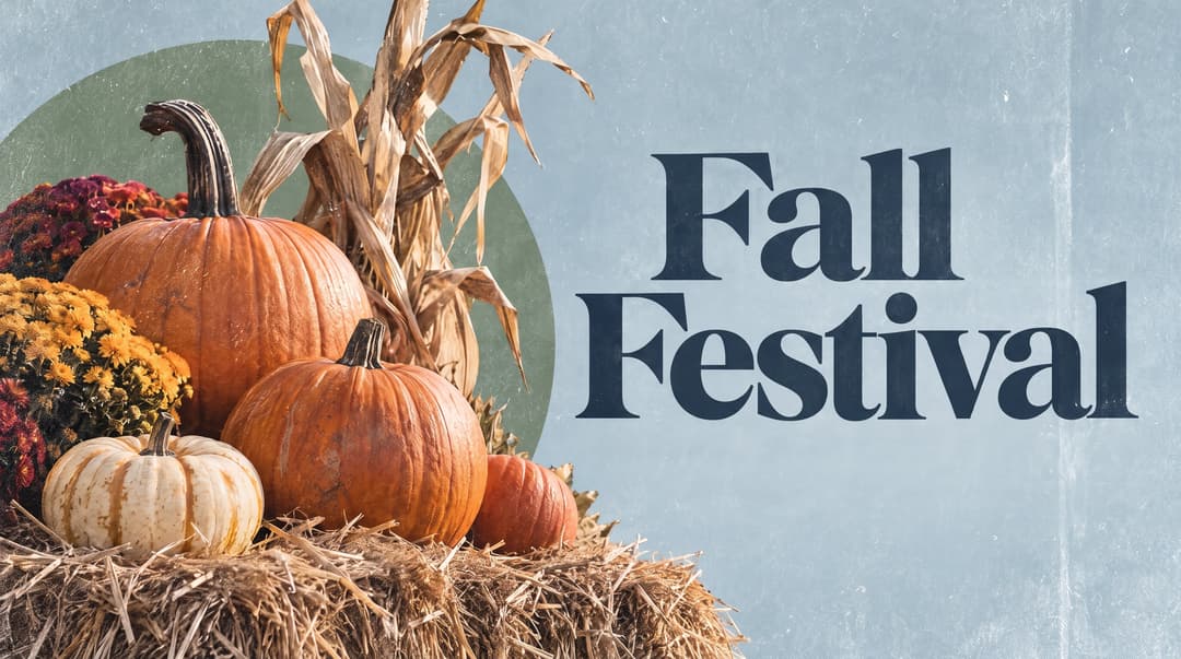 Fall Festival church graphic