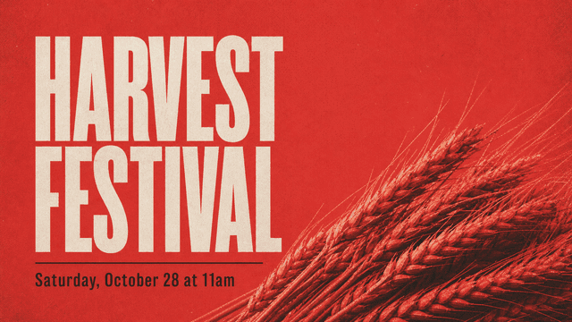 Harvest Festival church graphic