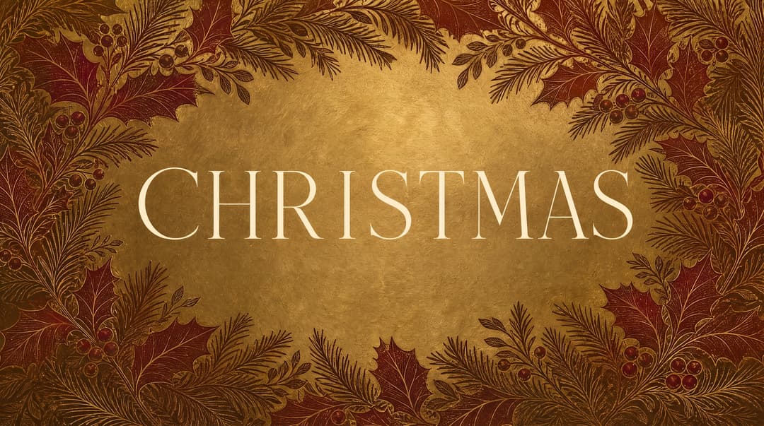Christmas church graphic