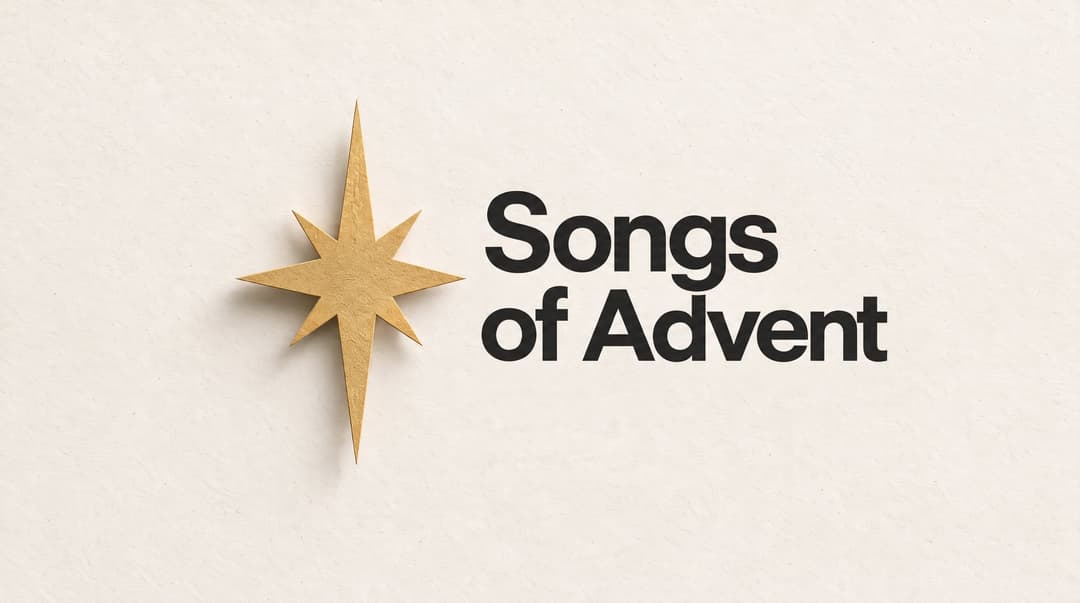 Songs of Advent church graphic