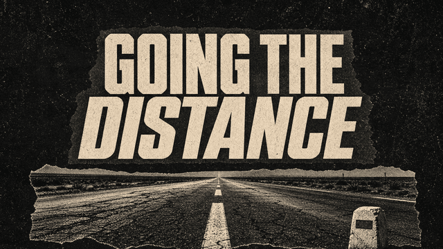 Going the Distance church graphic