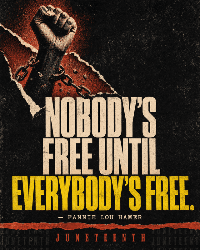 Fannie Lou Hamer - Freedom church graphic