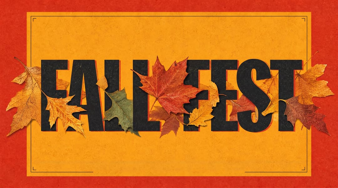 Fall Fest church graphic