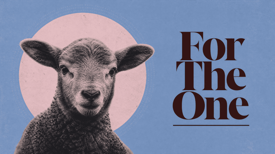 For The One church graphic