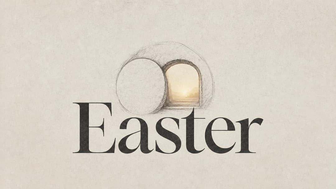Easter church graphic