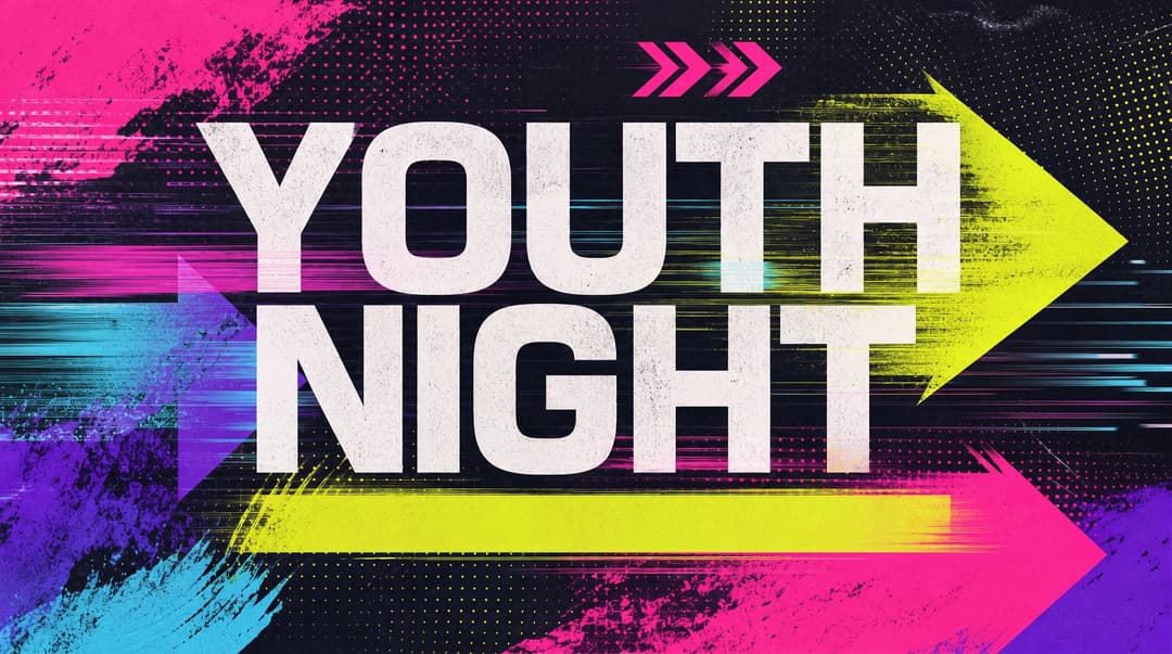 Youth Night church graphic