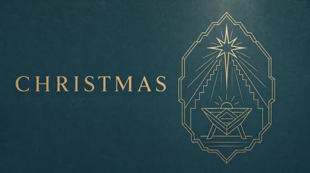 Christmas church graphic
