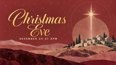Christmas Eve church graphic