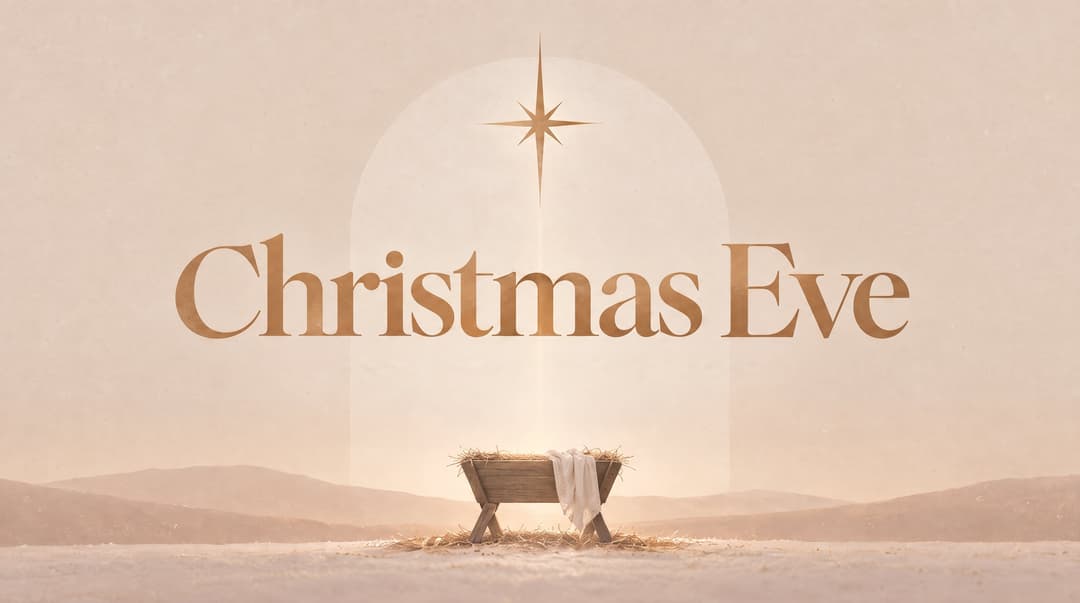 Christmas Eve church graphic