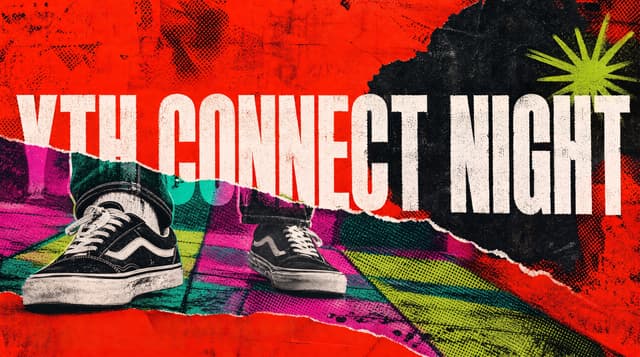 YTH Connect Night church graphic