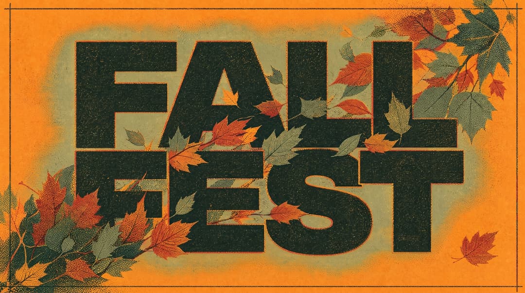Fall Fest church graphic