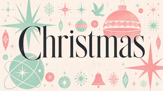 Christmas church graphic